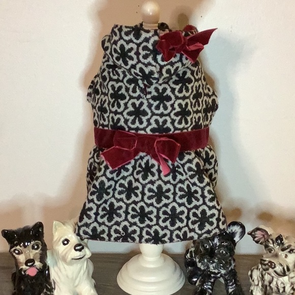 Fancy Tapestry & Velvet Dog Coat - Picture 1 of 8